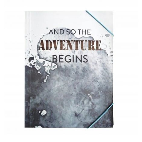 Teczka Incood A4 z gumką, And so the Adventure Begins